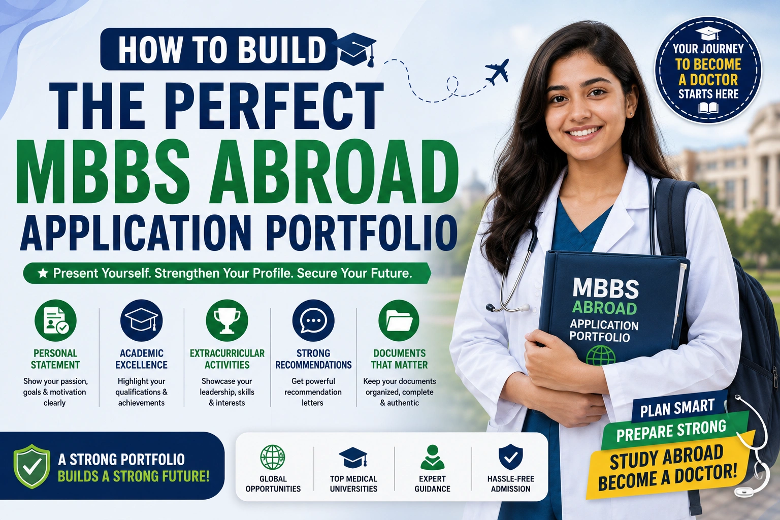How to Build the Perfect MBBS Abroad Application Portfolio